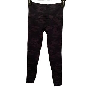 SPANX Leggings Black Camo Women's‎ Size XS